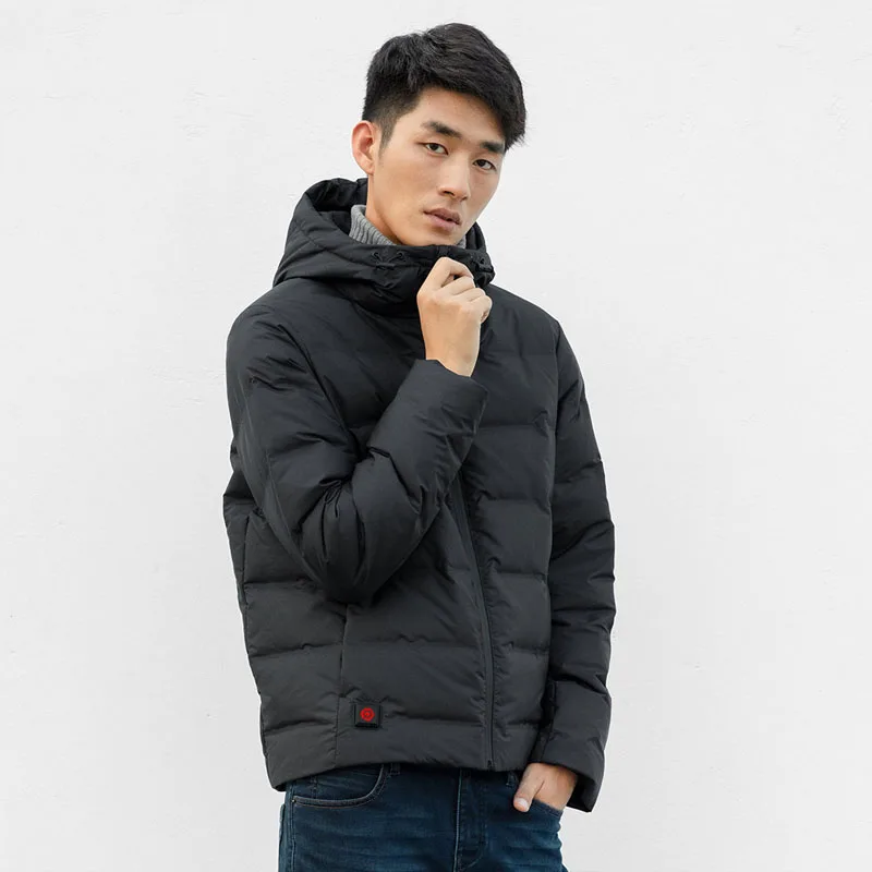  Xiaomi Cotton Smith Graphene Temperature Controlled Heat Down Jacket Continuous heating White Goose
