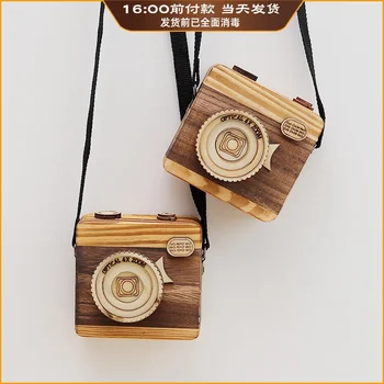 

Creative DIY Camera Music Box Girls Clockwork Wood Musical Box Children Birthday Present Home Decoration Ornaments JJ80150