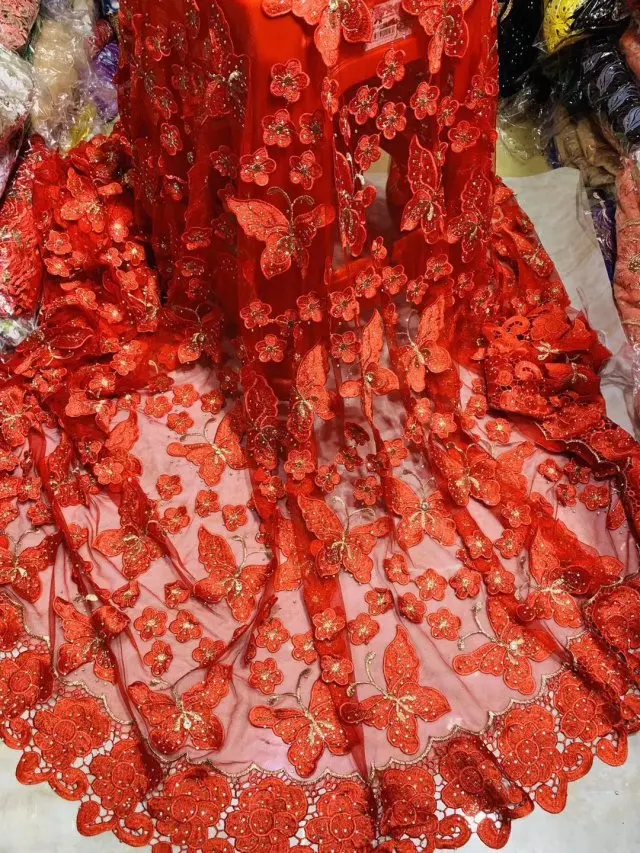 Одежда с украшениями из очень тонкой шёлковой сеткой для вуалеток и отделки, африканская кружевная ткань с Стразы самая последняя конструкция из Анкары и Нигерии французская кружевная ткань для пошива платья