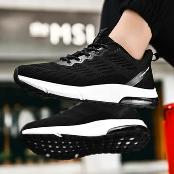 

High-quality comfortable male shoes breathable cushioning sneakers Summer Fashion Classic Lace up Non Slip Men's Casual Shoes
