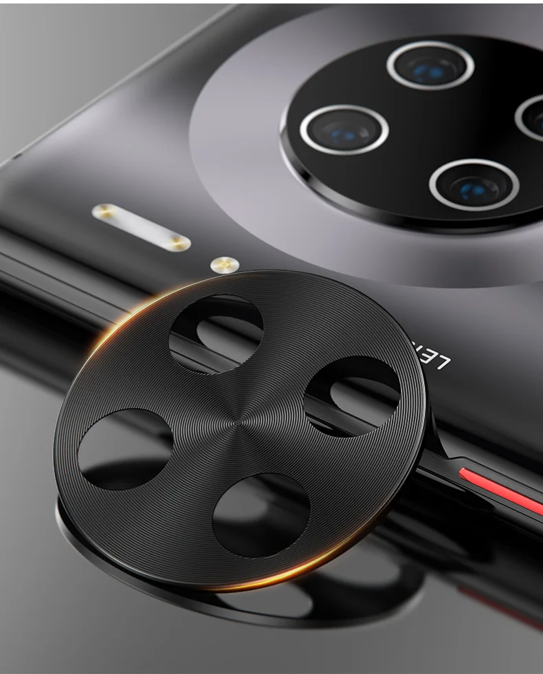 Защитная пленка для объектива камеры для huawei mate 30 pro, стеклянная металлическая настоящая камера Защитная крышка для huawei mate 30 lite крышка объектива