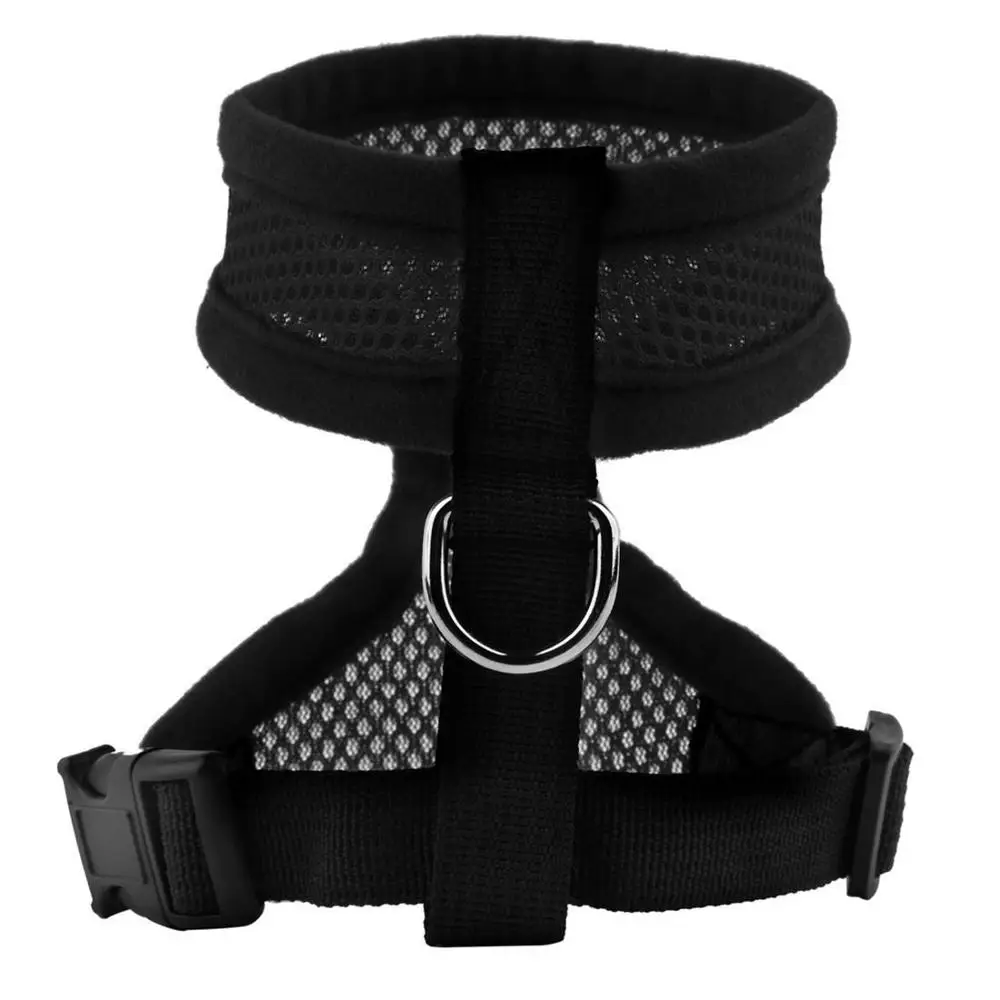 

50pcs Pet Harness Collar Leash Strap Mesh Dog Cat Adjustable Vest Breathable Puppy