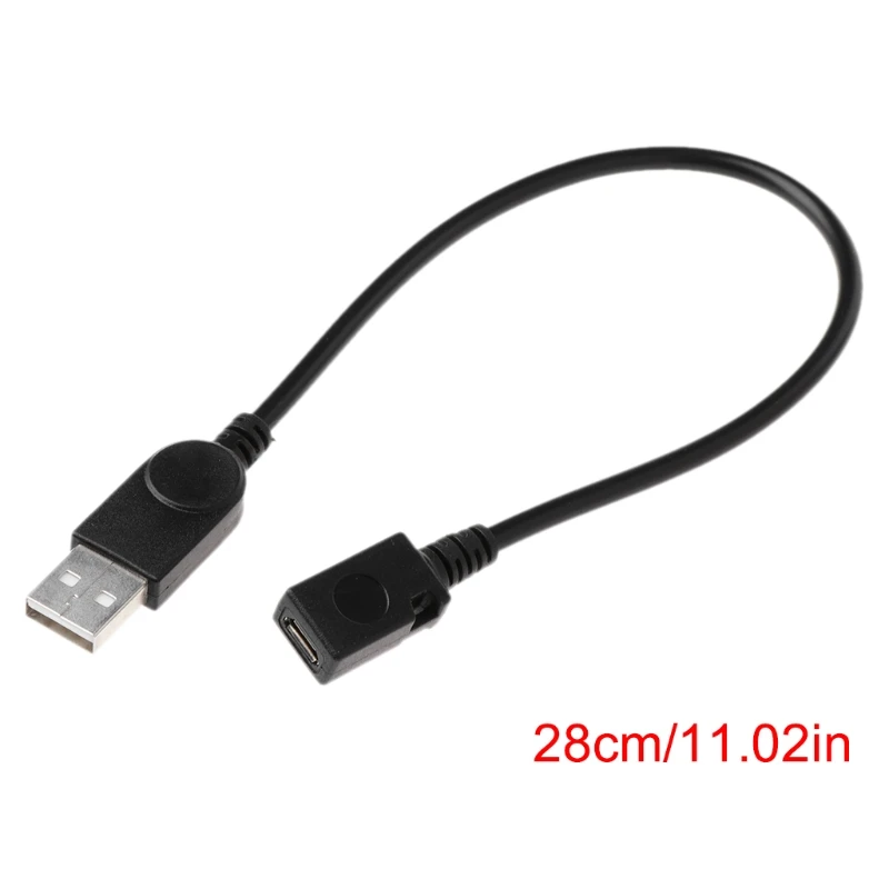 Micro USB Женский к USB 2,0 Мужской конвертер кабель для Micro Fan светодиодный кардридер