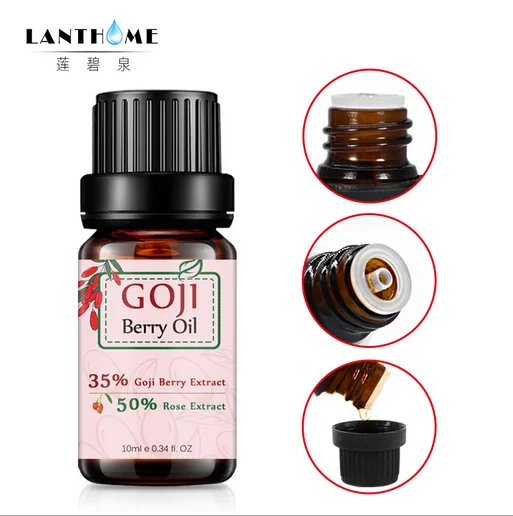Lanthome wolfberry увлажняющее и восполняющее эфирное масло розы, чтобы сохранить кожу нежной и чистой зеленой