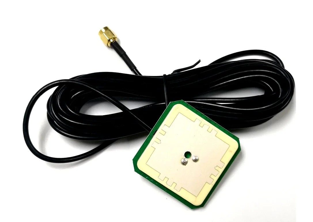 Двойная точка подачи с высоким коэффициентом усиления 38 дБ gps+ Beidou RTK дифференциальная антенна SMA интерфейс