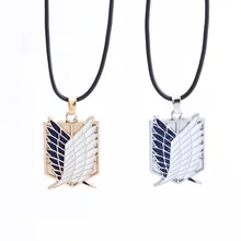 

New Arrival Anime Attack on Titan Figure Toys Action Figure Leather Rope Woven Bracelet Fans Cosplay Collection Gift key