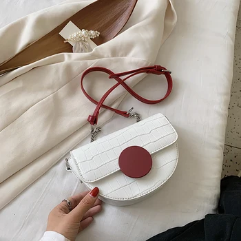 

PU Leather mini Crossbody Bags For Women 2020 Fashion Small Shoulder Bag Female Handbags And Purses Saddle Bag SAC a main