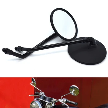 

Universal round 10mm motorcycle rearview mirror convex mirror For KAWASAKI Z250 Z300 Z750 Z750S Z750R Z800 Z900 Z1000