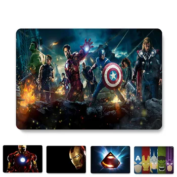 

The Avengers Anime PVC Hard Laptop Case for MacBook Air Pro Retina 11 12 13 15 Inch Case for Macbook Air Pro 13 Touch Bar Cover