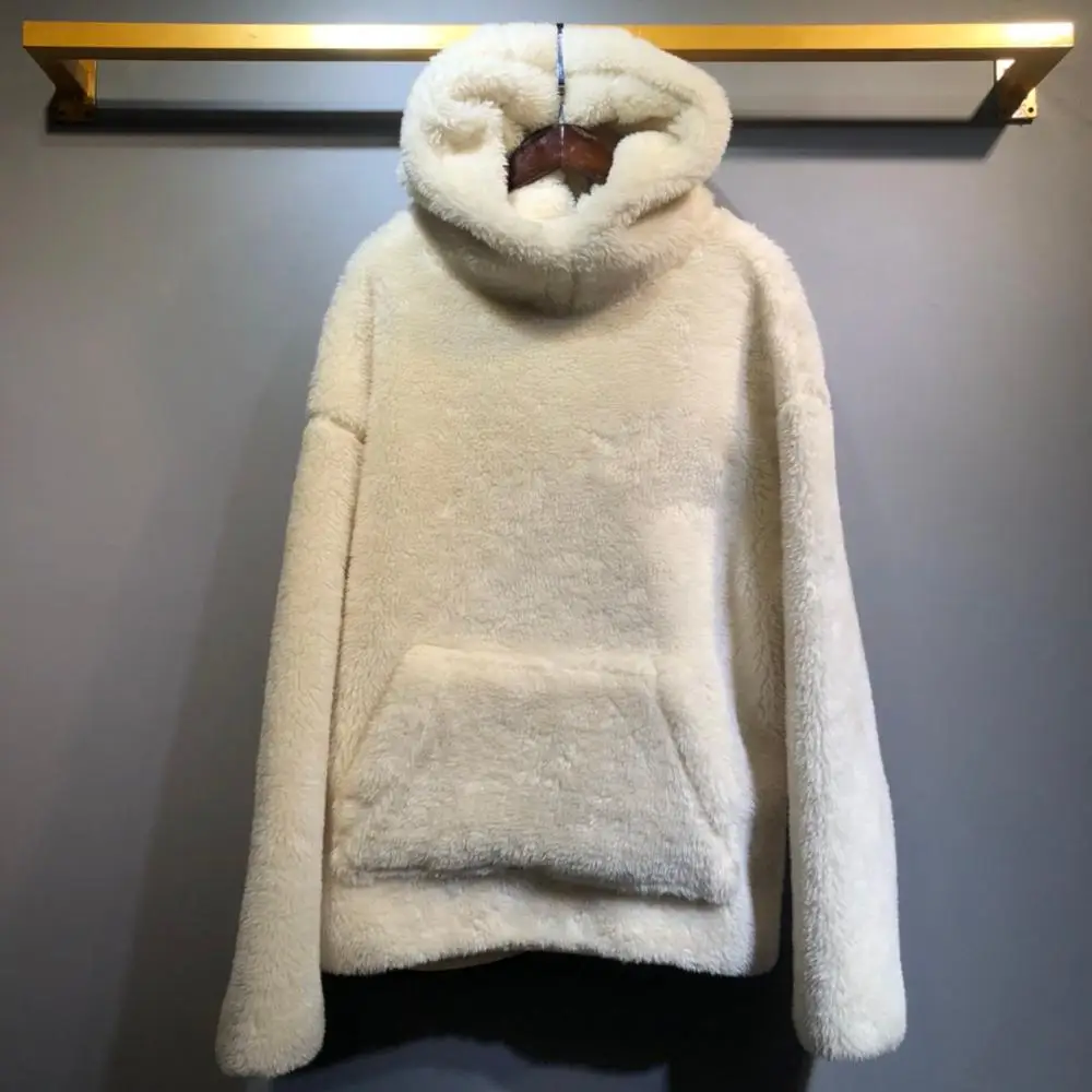 106312 модное белое новое шерстяное теплое 2020 Женское зимнее пальто | Женская одежда