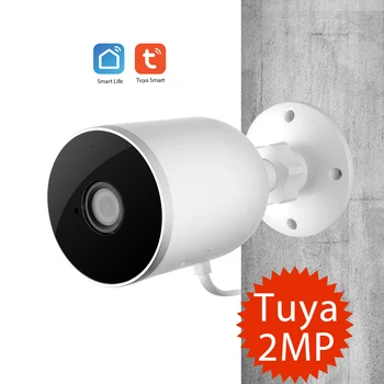 

Smart Wifi IP Camera Outdoor Ip66 Waterproof Wireless 1080P Two Way Audio Tuya Smart Life Night Vision Motion Sensor