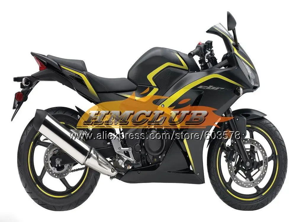 Литья под давлением для HONDA CBR250R MC41 2011 2012 2013 хорошее оранжевого 91CL. 64 CBR250 R CBR 250R CBR 250 R, возрастом 11, 12, 13, 14, 15, обтекатель - Color: No. 4 Flat color