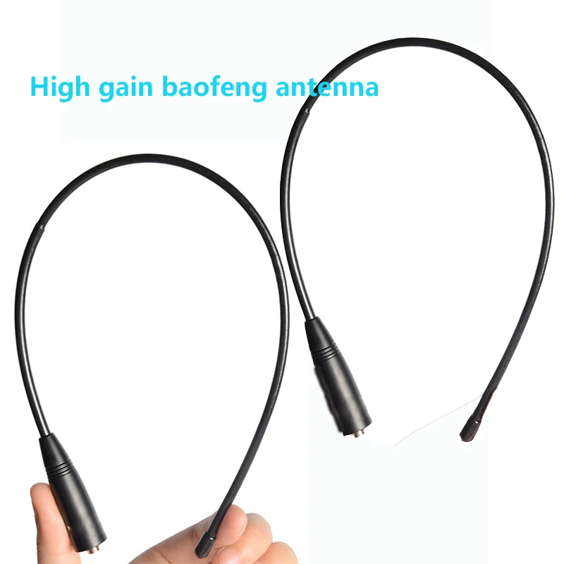 Высокое Усиление 2шт 20 Вт baofeng антенна cb радио рация SMA Female VHF UHF Двухдиапазонная uv 82