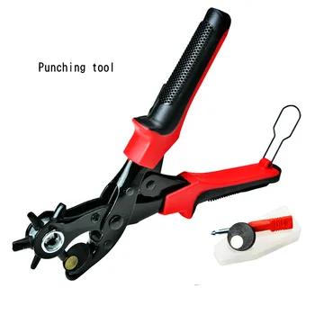 

Belt Punch Punch Multi Pliers Function Drill Make A Hole Organ Punch Punching Manual Operation Tool Belt Circular Hole Flat