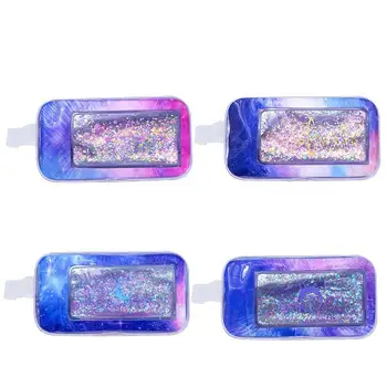 

PVC Light Pencil Case Colorful Transparent Quicksand Girl Pen Bag Creative Korean Planet Moon Stationery School Supplies