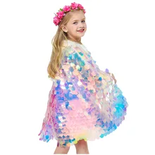 Мягкие шарфы для маленьких девочек; коллекция года; тонкий длинный шарф с блестками; Повседневная Рождественская зимняя женская шаль для костюмированной вечеринки