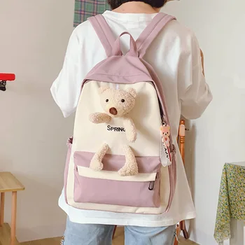 

School Bag Korean-style Harajuku Ulzzang Japanese-style Middle School Students in Junior High School School Bag Female High Scho