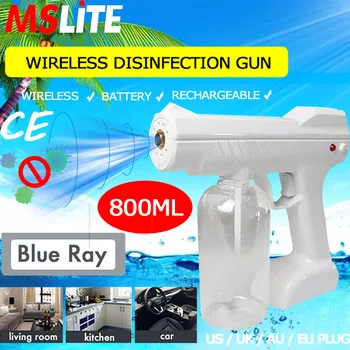 

wireless rechargeable disinfectant sparyer gun cordless electrostatic wireless battery car air clean home nano mist disinfectan