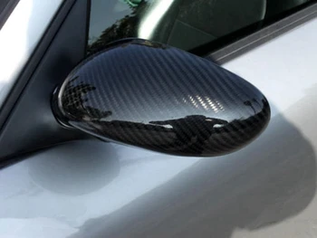 

Fit for Carbon Fiber Carrera Boxster Cayman 996 911 986 Mirror Covers 1 pair
