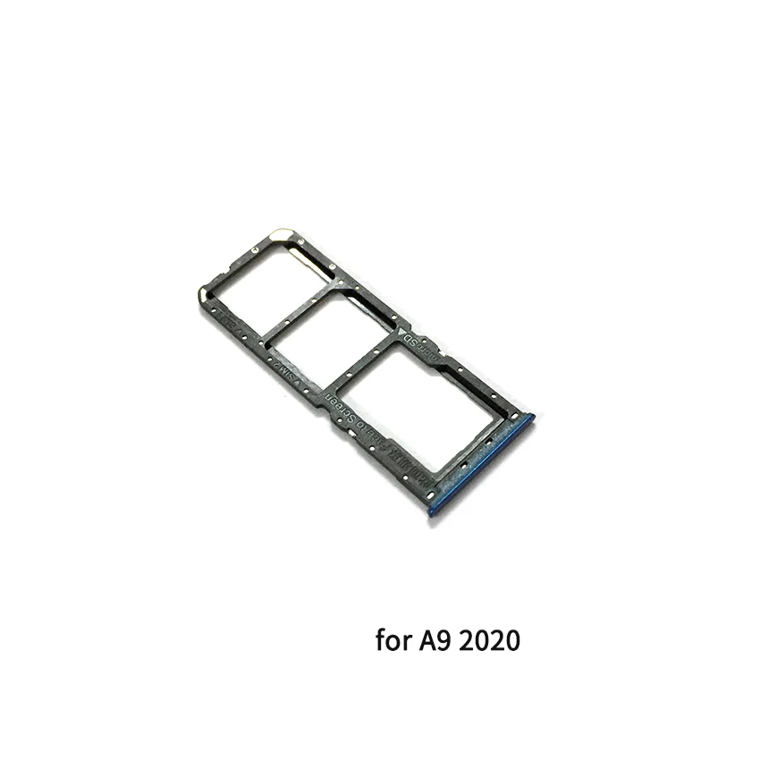 Soporte de bandeja Sim para OPPO A9 2020, bandeja de tarjeta SIM, adaptador de soporte de ranura, piezas de reparación de enchufe