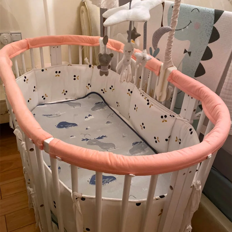 1 пара детские постельные принадлежности из 100% хлопка|crib bed set|crib bumpercrib |
