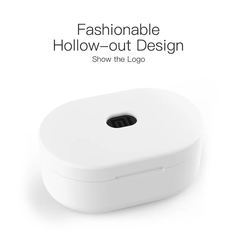Чехол для наушников KUULAA чехол Redmi AirDots силиконовый защитный Xiaomi Mi Air Dots аксессуары