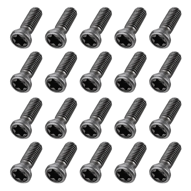 20pcs M4.5 x 12mm Insert Torx Screw for Carbide Inserts Lathe Tool /& Screwdriver