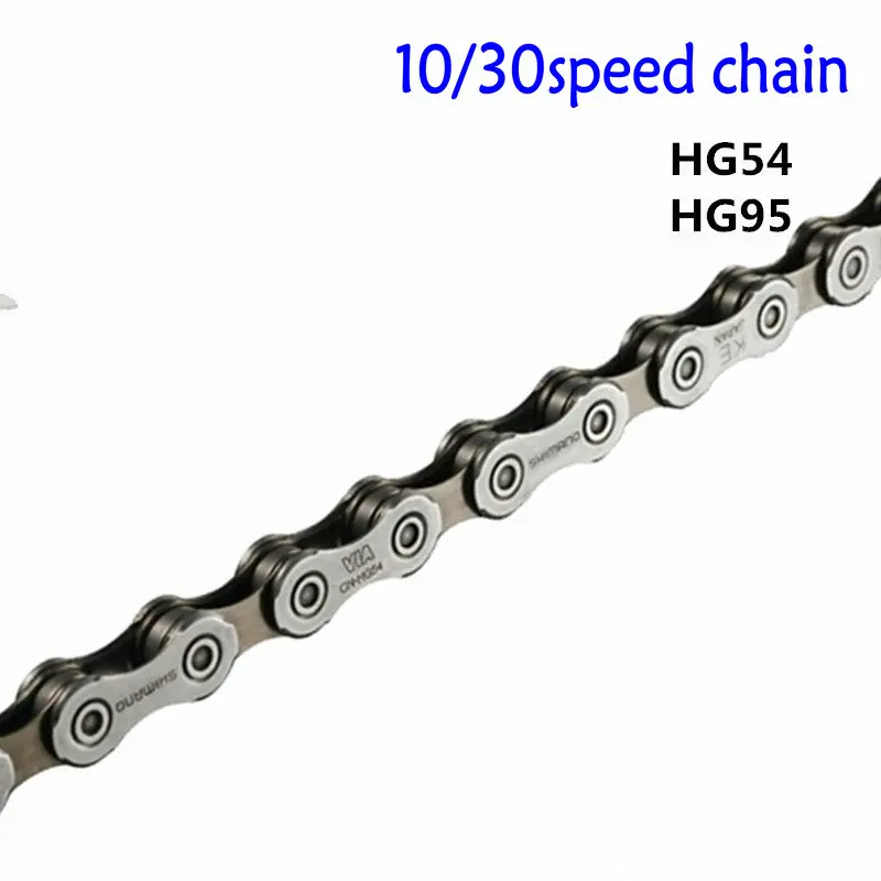 Shimano SLX cn hg75 цепь 10 Fold MTB велосипед аналогичный hg95 CN HG54 Новый HG95 скоростей