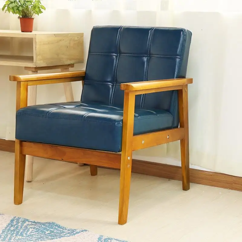 Version P Zitzak Pouf модерн футон модерна Sillon Divano Copridivano Деревянный Ретро де Сала Mueble набор мебели для гостиной диван - Цвет: Version P