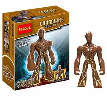 

Groot Building Blocks Toy Figures Guardians of The Galaxy Model Kids Gift