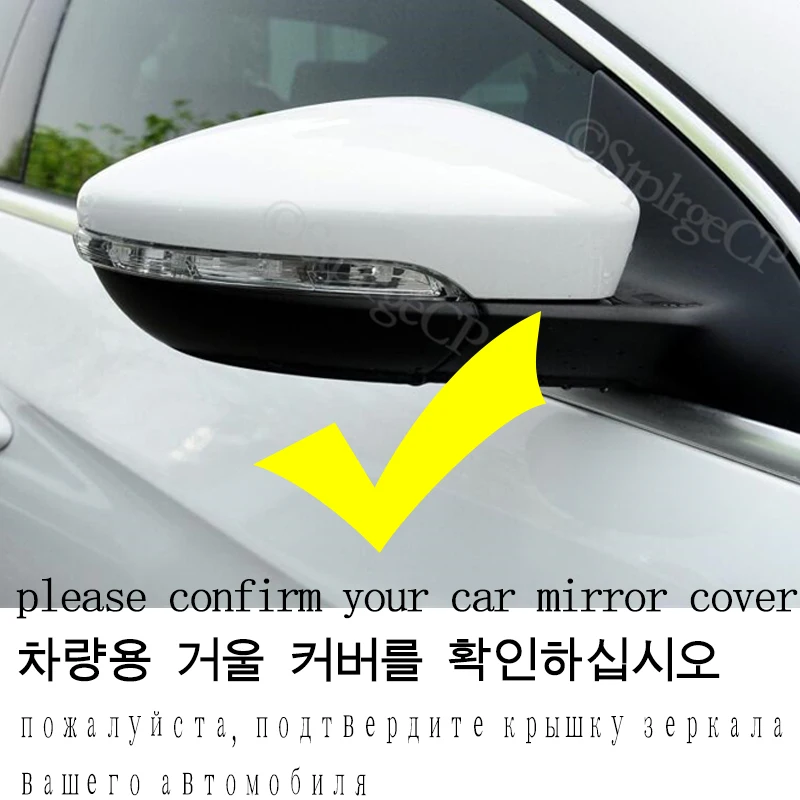 Для Volkswagen Beetle 2012 2018 Высококачественная боковая крышка зеркала из углеродного