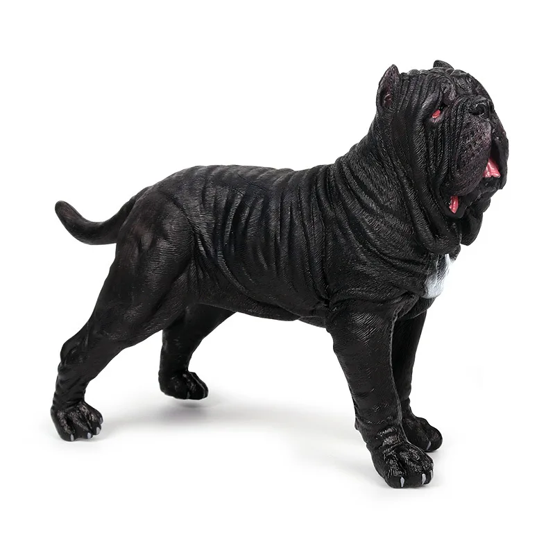 

Children's Solid simulation animal toy model dog Wang Xingren large guard dog decoration Collecting gifts Toy model