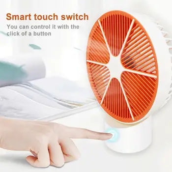 

Mini Grapefruit USB Rechargeable Summer Portable Desktop Air Cooling Fan Cooler 2020