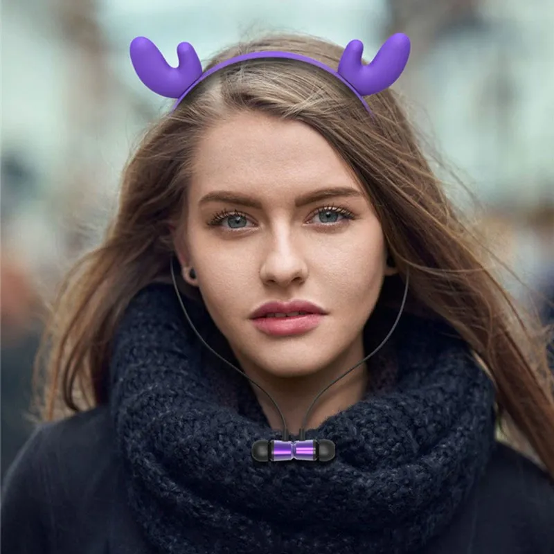 For Girls Kids Cute Bluetooth Wireless Cat Ear Headphones Girls Headset Headwear Earphone with Mic For PC Laptop Computer Phone