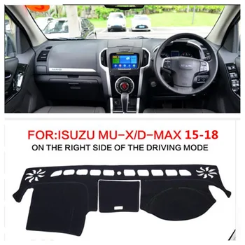 

factory car dashboard cover for Isuzu D-max 2015-2018 right hand drive Auto dashboard mat carpet for Isuzu D-max