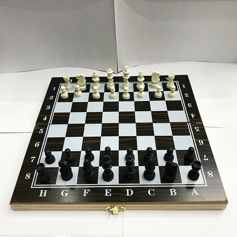 29*29 см Складная доска деревянная Международная шахматная игра штук набор Шахматная коллекция портативные нарды шашки