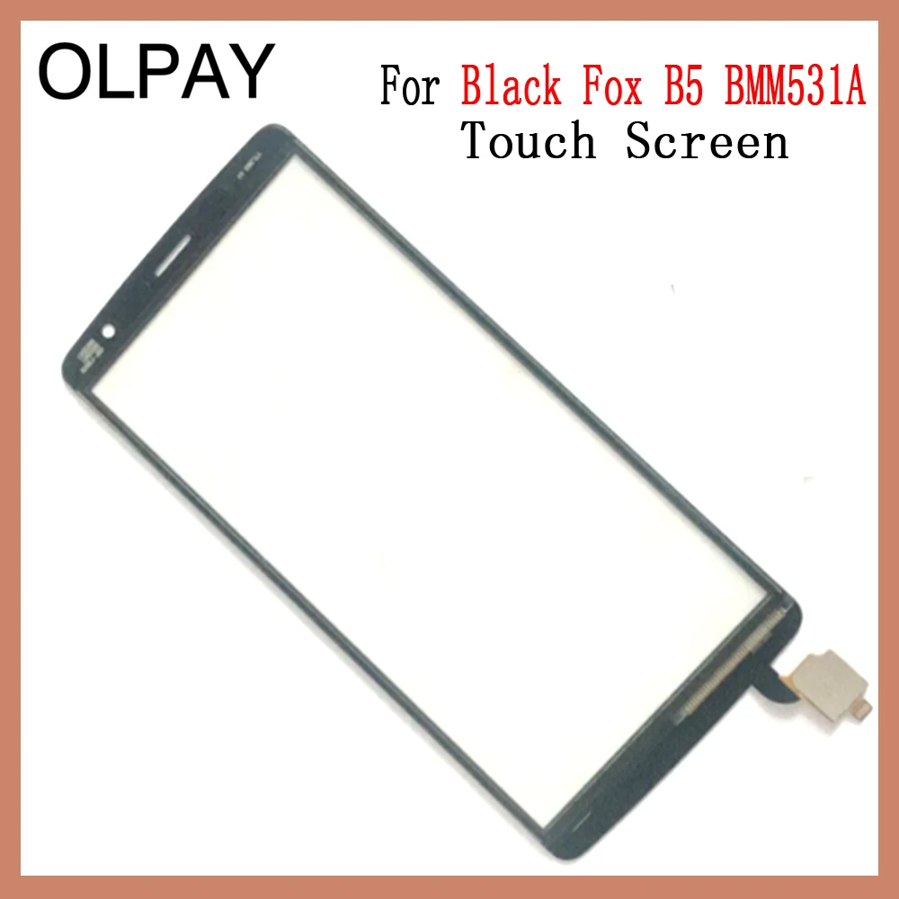 OLPAY 5,45 ''сенсорный экран для мобильного телефона для Black Fox B5 BMM531A сенсорный экран стекло дигитайзер панель объектив сенсор стекло Ремонт