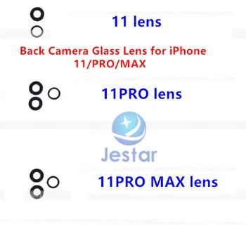 

20sets/lot Back Camera Glass Lens for iPhone 6/6S 6P/6SP 7/8 7P/8P X/XR/XS/MAX 11/Pro/Max Rear Camera Cover 3M Sticker