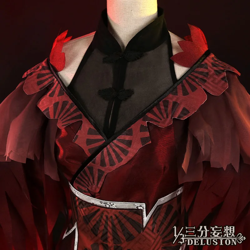 Игра Identity V малиновая бабочка Michiko регулятор танцор Prajna фаза косплей костюм платье Хэллоуин костюм для женщин 20