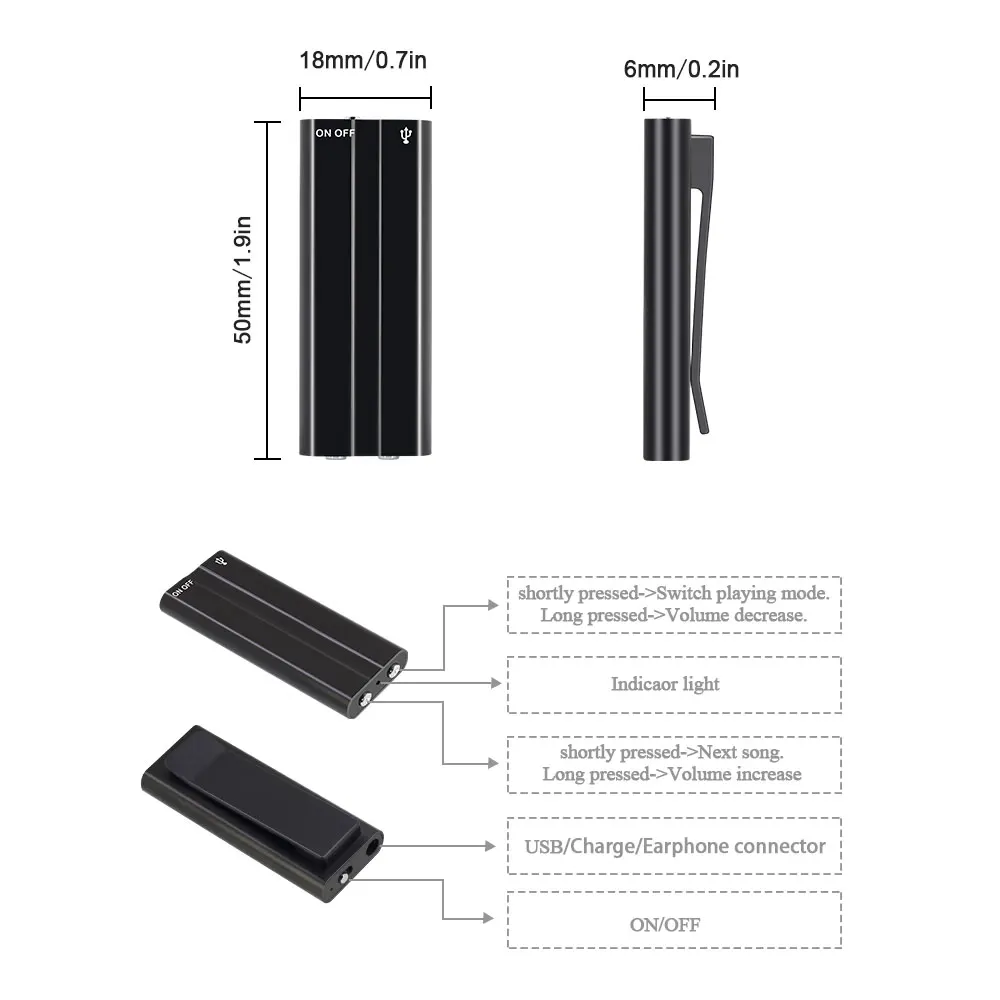Q20 Micro Voice Recorder 11