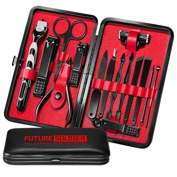 

15pcs/set Nail Tool Set Stainless Steel Nail Clipper Personal Care Tool Nail Clipper Set Manicure Beauty Tools Kit G1217