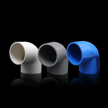 

PVC elbow shelf joint 90 degrees up and down water right angle connector fish tank L shape fittings 2pcs/lot