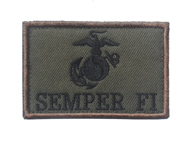 USMC Seals Marines Morale значок вышитый на липучке тканевая наклейка