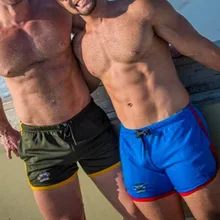 Sfit летние мужские спортивные шорты для тренировок на открытом воздухе, шорты для фитнеса, Тонкие штаны, повседневные штаны для бега, спортивные шорты для плавания