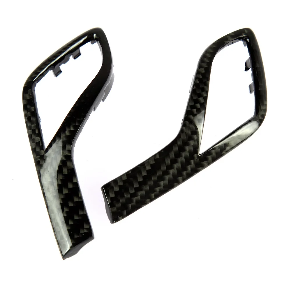 

Carbon Fiber Car Gear Head Shift Knob Cover Applicable to New X5 X7 and so on Crystal baffle Modified Gear Head Decoration