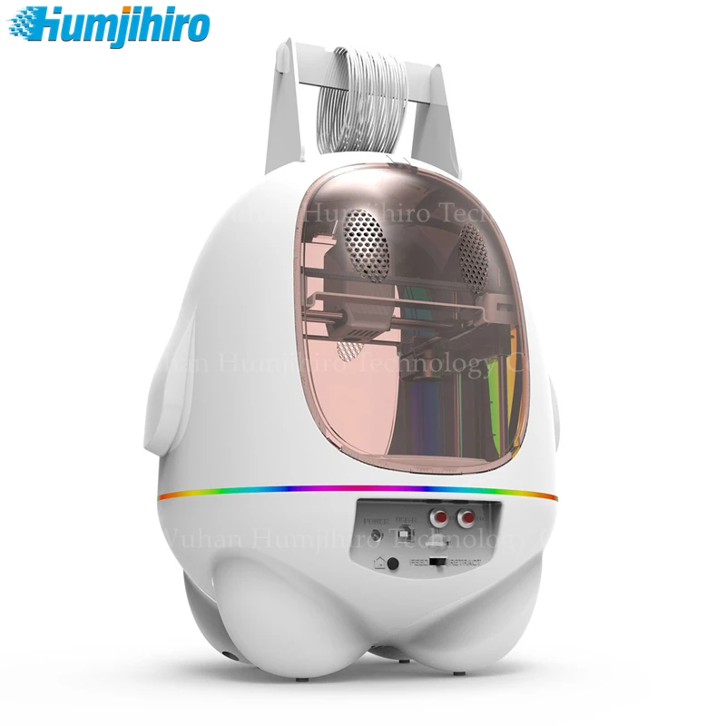Mini Desktop 3D Printer Full Assembled 80x80x100mm Size Mute Printing with TF Card PLA Kids impresora 3d | Компьютеры и офис