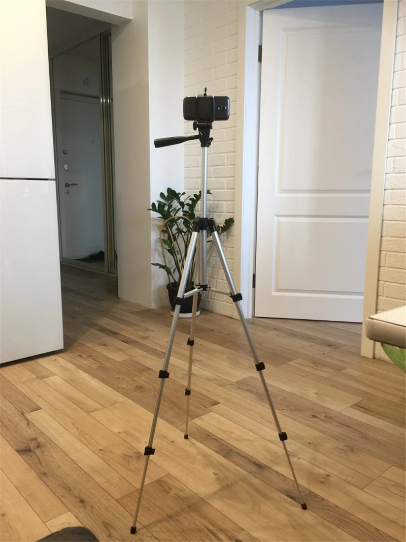 Профессиональный легкий алюминиевый Трипод для D3300 D5300 Nikon Canon 6d цифровой держатель камеры крепление для Pentax DSLR камеры телефона