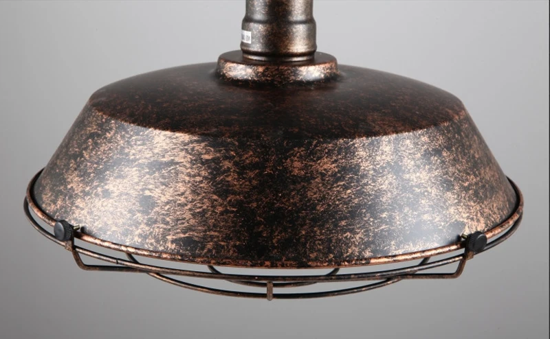 Промышленный металлический подвесной светильник в стиле ретро, подвесной светильник s, американский Лофт, домашний ресторанный барный светильник, винтажный подвесной светильник