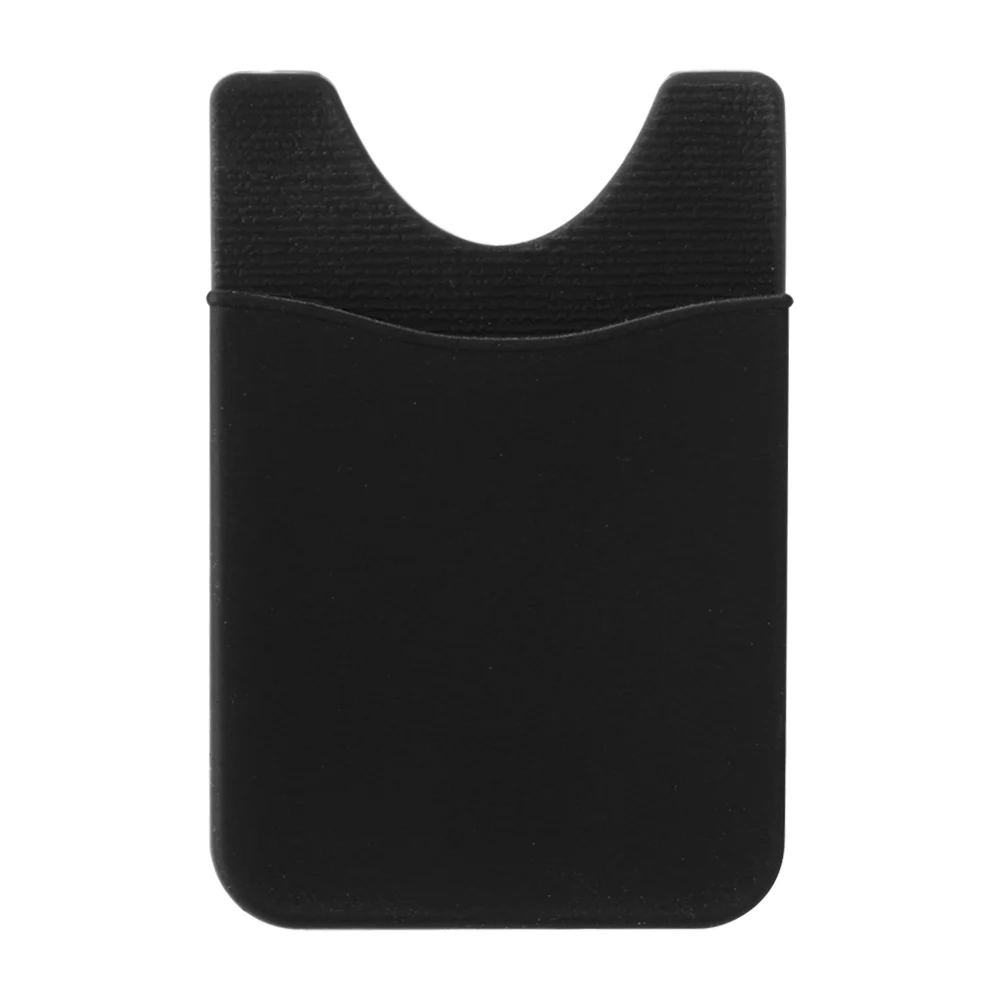 1 шт унисекс модный силиконовый чехол-держатель для карт для мобильного телефона эластичный карман для мобильного телефона клейкая наклейка аксессуар из лайкры - Цвет: C-B