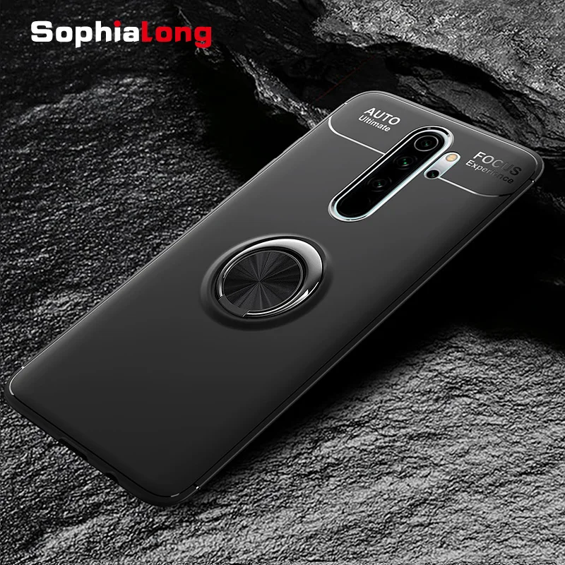 Чехол для Xiaomi Redmi Note 8 Pro Мягкая силиконовая задняя крышка телефона с